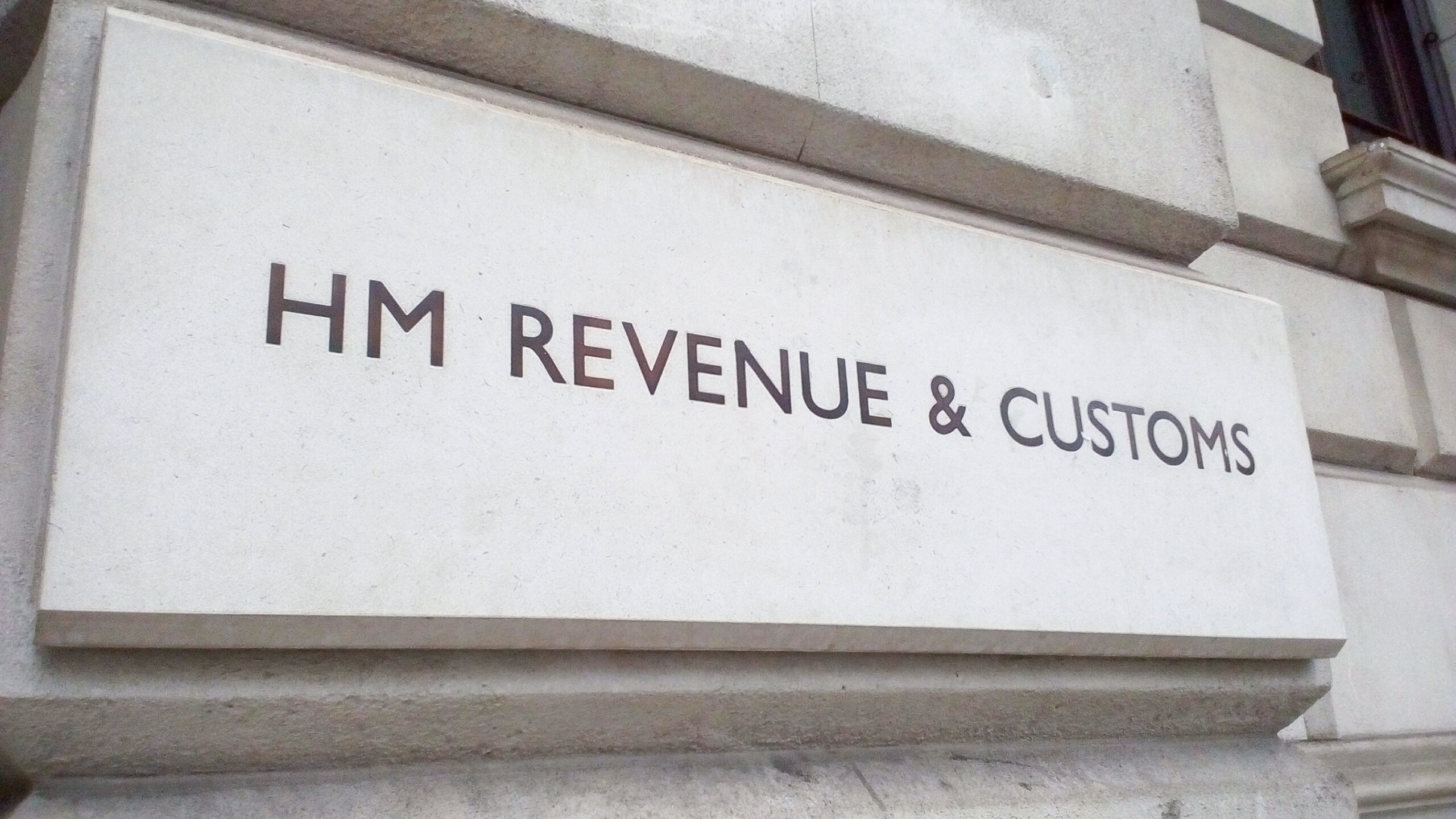 HMRC sign in London