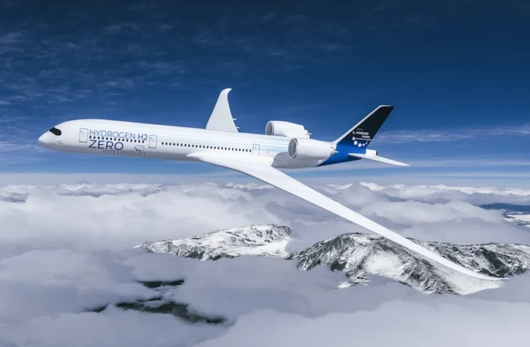 An image of a zero emissions aircraft